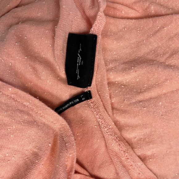 OUT FROM UNDER URBAN OUTFITTERS Pink Blouson Knit V-Neck Long Sleeve Top Shirt L - Picture 16 of 16